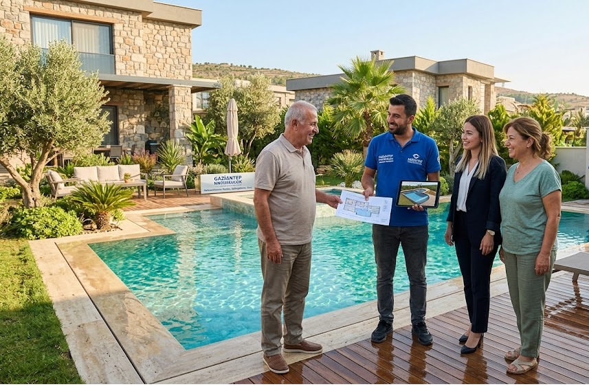 Şahinbey Anahtar Teslim Havuz Projelerimiz