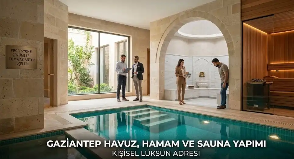 Gaziantep Havuzculuk 2026: Havuz, Hamam ve Sauna Sistemlerinde Profesyonel Çözümler