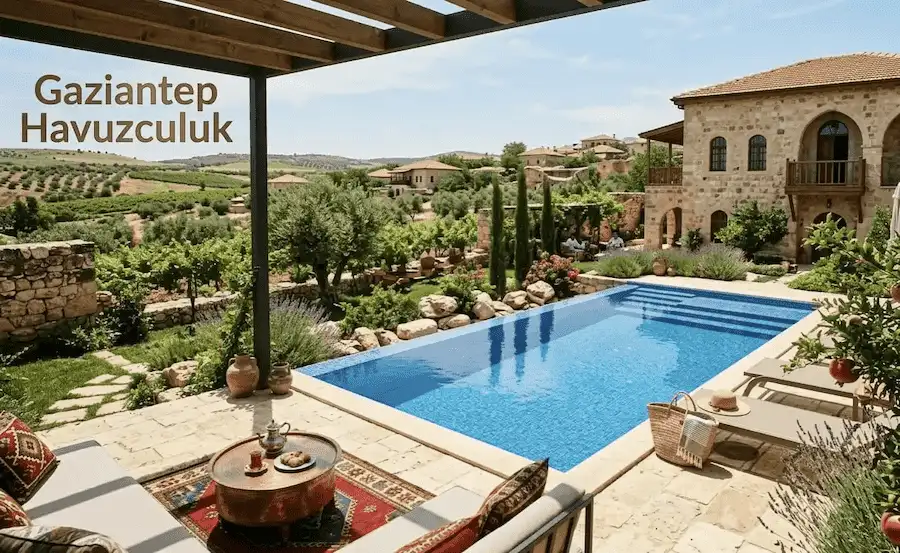 Gaziantep’te Villa Havuzu Hayali Gerçek Oldu: Oğuzeli’nde Ahmet Bey’in Panel Havuz Hikayesi