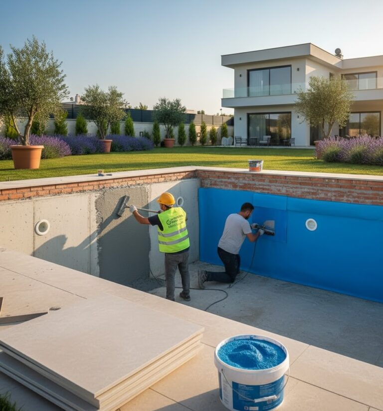 Betonarme Havuz Yapımı